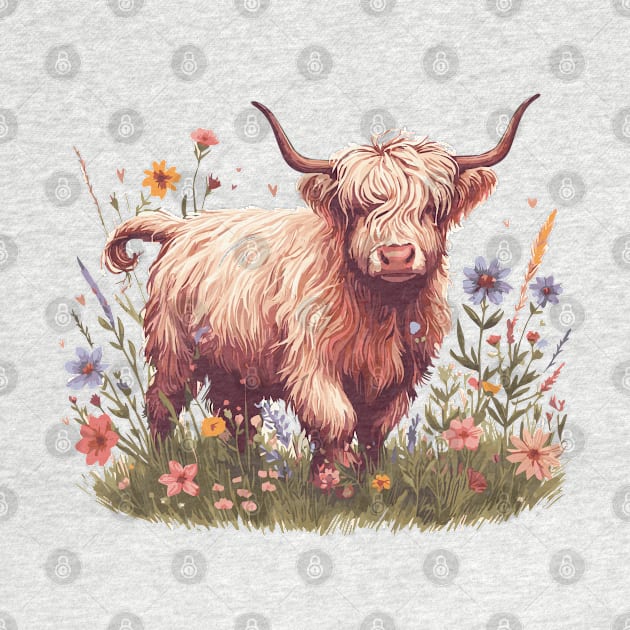 Cottagecore Aesthetics Vintage Cow by Heartsake